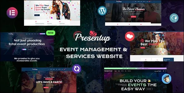 Download Presentup-Event Planning & Celebration Management-Promotional Tools Organizers Social Events
