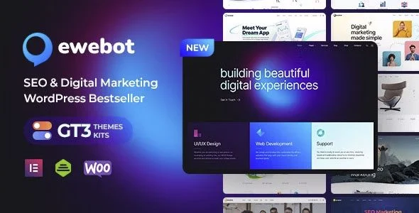 Download ewebot-SEO marketing digital agency premium theme business growth online strategy