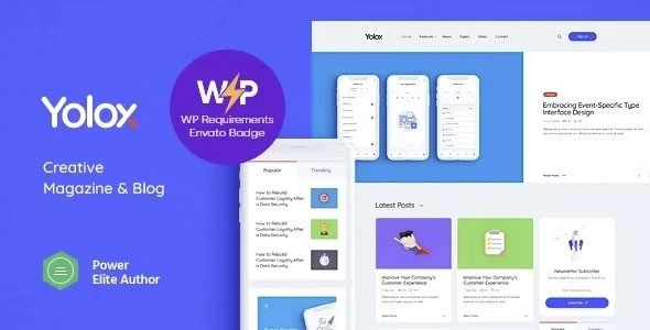 Download Yolox-Premium Business Blog Theme NextGen SEO MobileReady