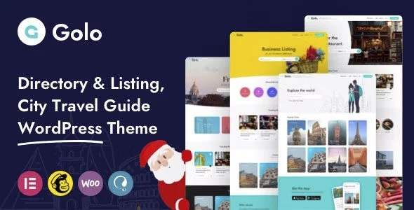 Download Golo-Directory Listing Travel Theme-SEO optimized free listings premium features business accommodation