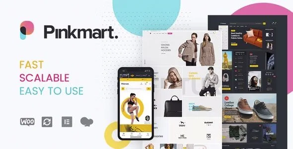 Download Pinkmart-Premium WooCommerce store builder for e-commerce sites and SEO friendly design free
