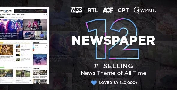 Download Newspaper News WooCommerce Premium Theme - Responsive Design - SEO Optimized - E-commerce Ready