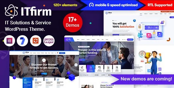 Download Itfirm-Fast IT Solutions-Professional Business Theme Modern Design SEO Friendly