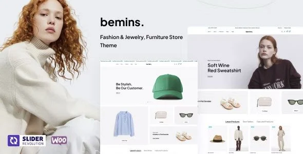 Download Bemins Fashion Jewelry Furniture Store Theme - Elegant Design Contemporary Decor Stylish Accessories Modern Home Interior