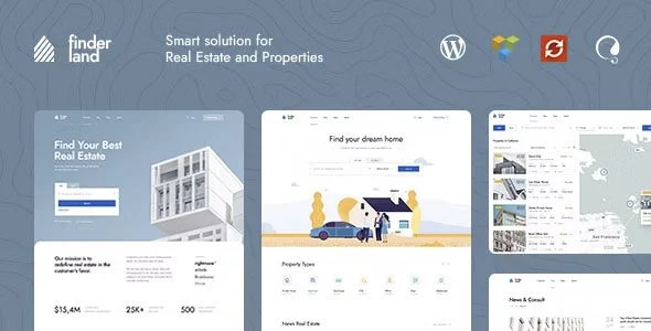 Download Finderland-Real Estate Theme-Apartment Property Investment Home Selling