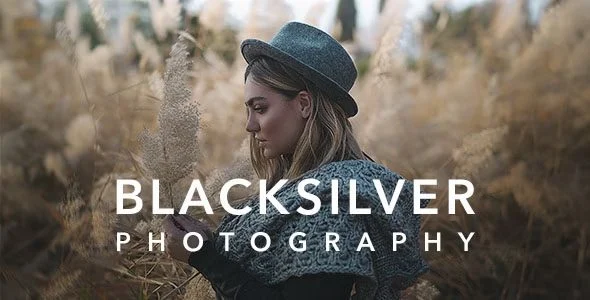 Download Blacksilver-Professional Photography Theme-Highlighted Portfolio & SEO Optimized