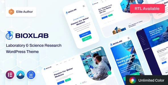 Download Bioxlab-Lab Research Theme-Premium Clean Design-Scientific Education Research