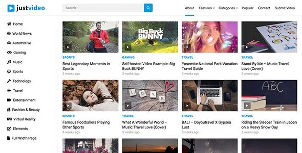 Download JustVideo Pro-Free Video Hosting-Live Streaming-Conference Platform-Premium