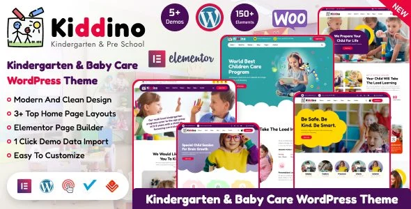 Download Kiddino for Kids Learning Kindergarten Education Theme Free