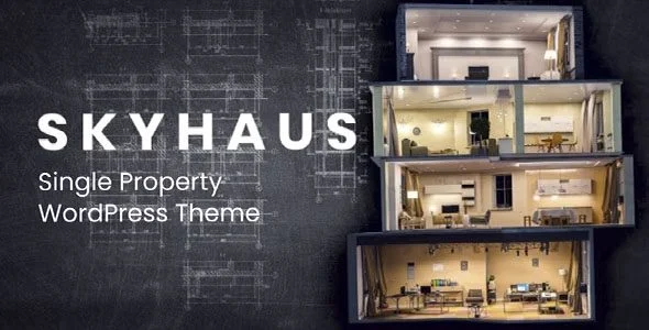Download SkyHaus-Single Property Real Estate Theme Estate Agents Home Buyers Premium