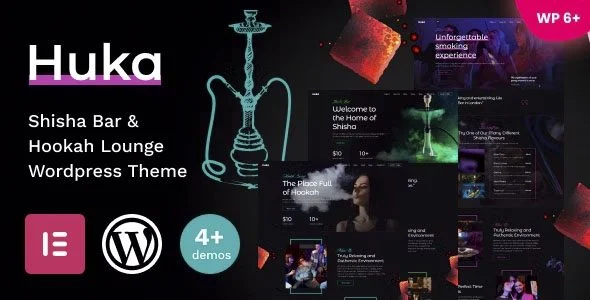 Download Huka Shisha Bar Hookah Lounge Theme Premium elegant modern design luxury lounge