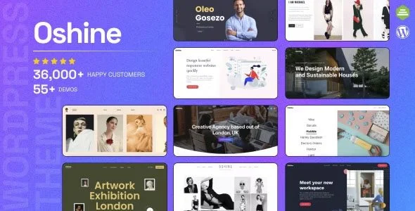 Download Oshine-Multipurpose Creative Theme-Professional Design-Easy Customization-Premium Features