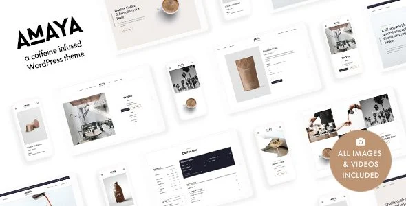 Download Amaya-Coffee Shop Theme-Business Cafe Design-Digital Marketing