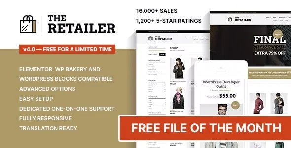 Download Premium WooCommerce Theme for Retail Sales & E-commerce Growth