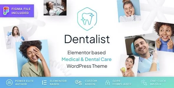 Download Dentalist-Premium Responsive Dental Clinic Theme-Orthodontics Family Dentistry Patient Portal