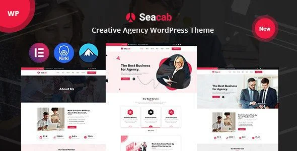 Download Seacab-Creative Agency Theme-Modern Design-Luxury Branding-FREE Download
