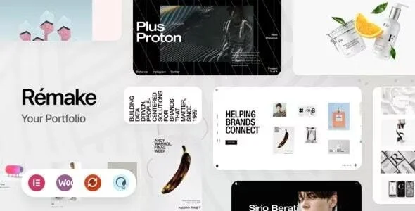 Download Remake-Modern Minimalist Design-Responsive Layout Clean Code Professional Aesthetics