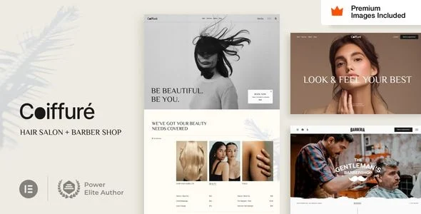Download Coiffure-Hair Salon Styling Barber Shop Theme Free Premium