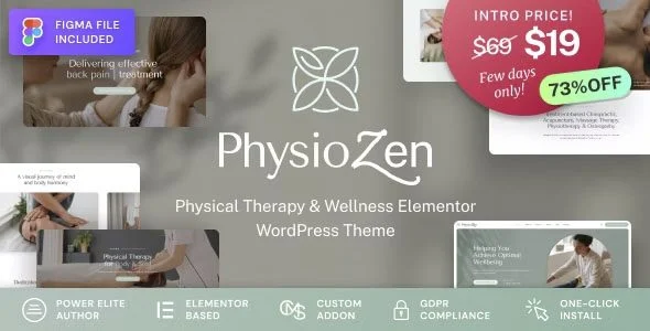 Download PhysioZen-Chiropractor Physiotherapy Wellness Theme Free Premium