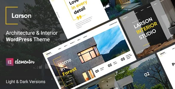 Download Larson-Elegant Modern Architecture Theme-Design Style Creative Space Free