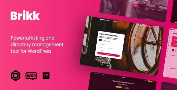 Download Brikk-Free Directory Listing Theme-Build Simple Listings-SEO Ready-Premium Options