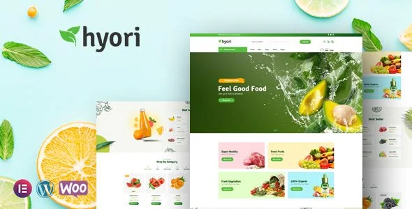 Download Hyori Premium WooCommerce Theme for Healthy Food Stores organic cooking sustainable eating