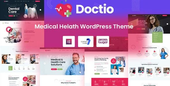 Download Doctio Medical Health WordPress Theme-Responsive Design-Patient Portal-Online Appointment Booking-Dental Clinic