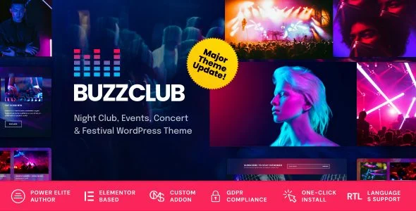 Download Buzz Club-Night Club Music Festival Event Download Free Premium