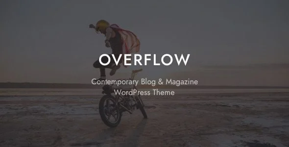 Download Overflow-Modern Magazine Theme-Responsive Design Blog Layout Creative Content
