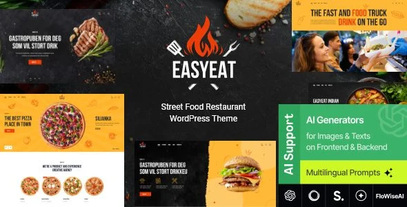 Download EasyEat-Fast Food Responsive Design-High Converting Sales-Free