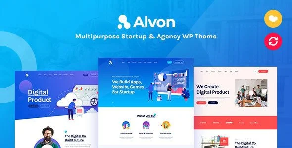Download Alvon-Multipurpose Startup Agency Theme-Modern Design-Business Growth-Conversion Optimization