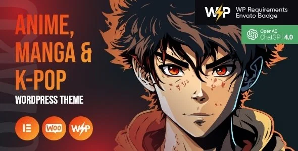 Download Otaku-Anime Manga K-Pop Premium Theme