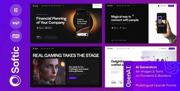 Download Softic-SaaS theme for agencies-FREE premium business setup leadership tools conversion