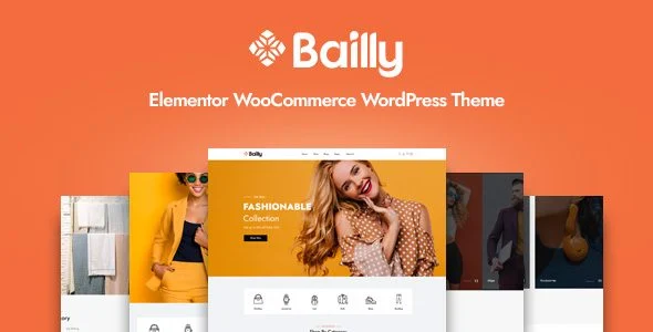 Download Bailly-Elementor WooCommerce AIO Premium Theme for E-commerce Stores