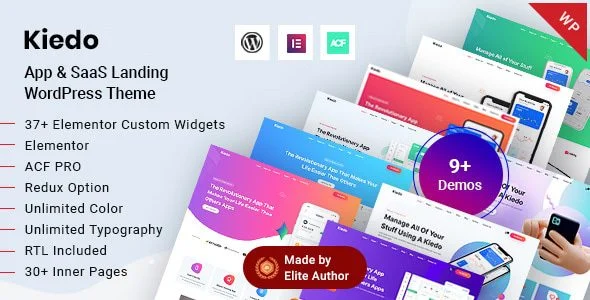 Download Kiedo-Elementor-Landing-Theme-Conversion-Optimized-Business-SaaS