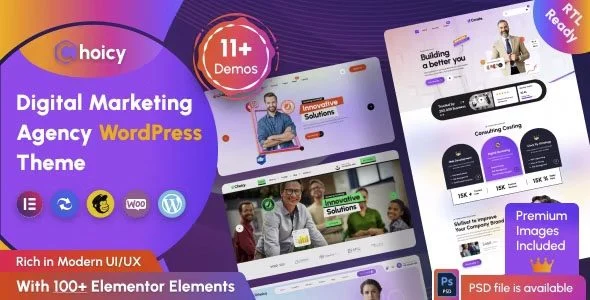 Download Choicy -Digital Marketing Agency Theme for Agencies- SEO Lead Gen Conversion