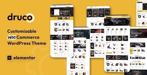 Download Elementor WooCommerce theme -Premium design -Shopify compatible -Business store -SEO optimized