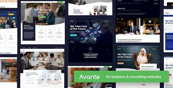 Download Avante-Flexible Business Solutions-Consulting Dashboard Client Meetings SEO Optimization