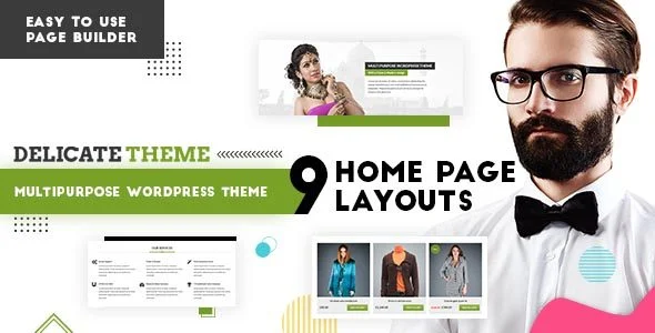 Download Delicate-Multipurpose Design & Flexibility-SEO Ready & Responsive Themes