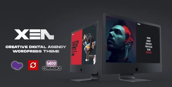 Download XEN Creative Portfolio Agency Theme - Professional Design - Digital Art Freelancers - Business Website - Free Premium