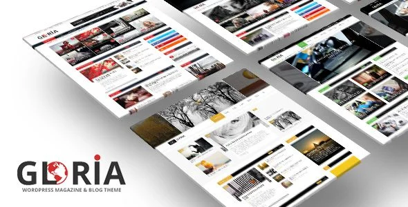 Download Gloria-Premium Newspaper Theme-Fast Customizable-SEO Friendly Advert Compatible