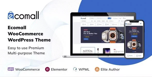 Download Ecomall-Elementor Electronics Store Theme Best Online Selling Solutions Digital Marketing Tools