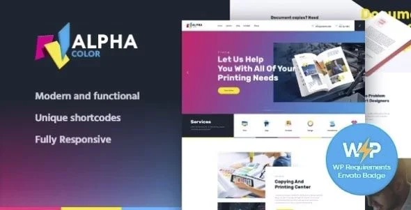 Download AlphaColor-Design 3D Printing Modern Elementor Theme-Free