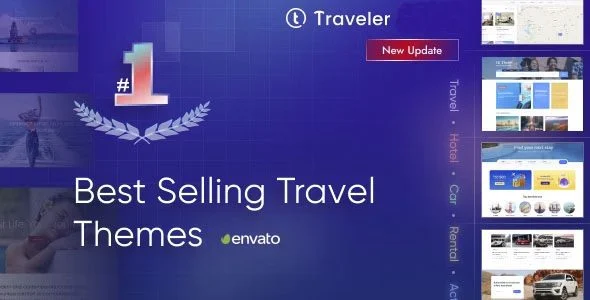 Download Traveler-Travel Agency Booking Premium Theme Customization SEO Friendly