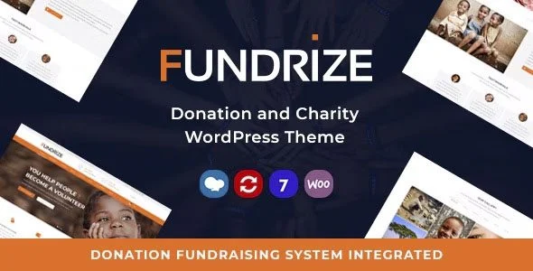 Download Fundrize-Responsive Donation Charity Theme-Donation Fundraising Community Support