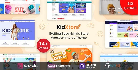 Download KidXtore - Kids Store Theme - Kids Fashion, Toys, WooCommerce Free