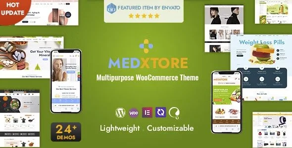 Download MedXtore-Responsive Multipurpose Elementor Ecomm Theme-Online Store Builder Marketing Sales