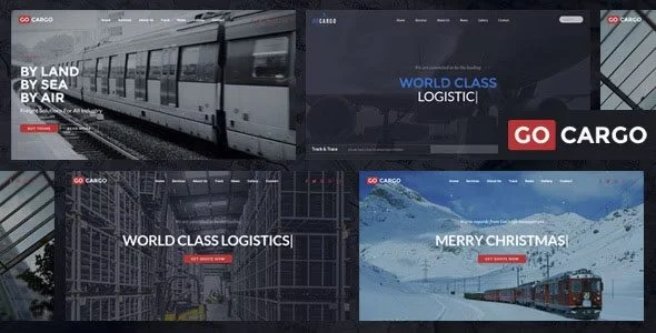 Download GoCargo-Freight Logistics Shipping Transportation Business WordPress Theme