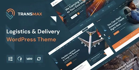 Download Transmax-Delivery Theme-Logistics Business-Order Tracking-Premium