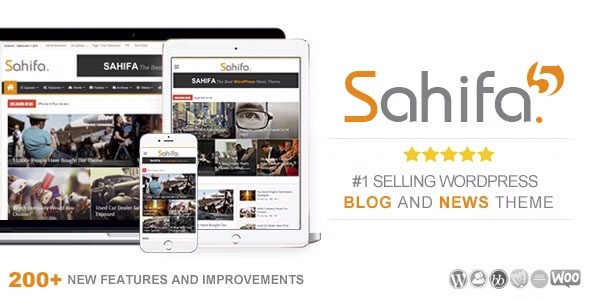 Download Sahifa-Responsive News Magazine Blog Theme-News Website Design-Professional Layout